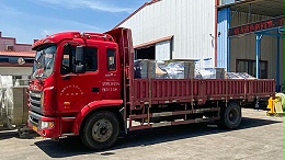 风机厂家:磐力风机将六台碳钢离心风机运往常州建筑项目