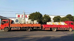 风机厂家:磐力风机十台玻璃钢风机运往上海酸洗废气项目